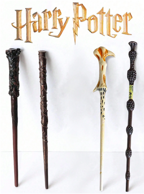 Pack 4 Varitas Harry Potter Coleccionables