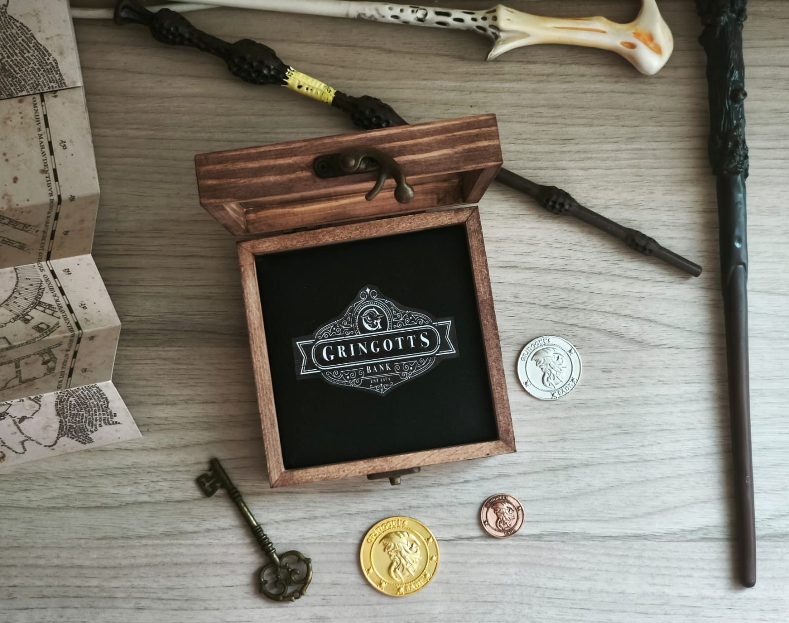 Caja de Monedas del Banco de Gringotts