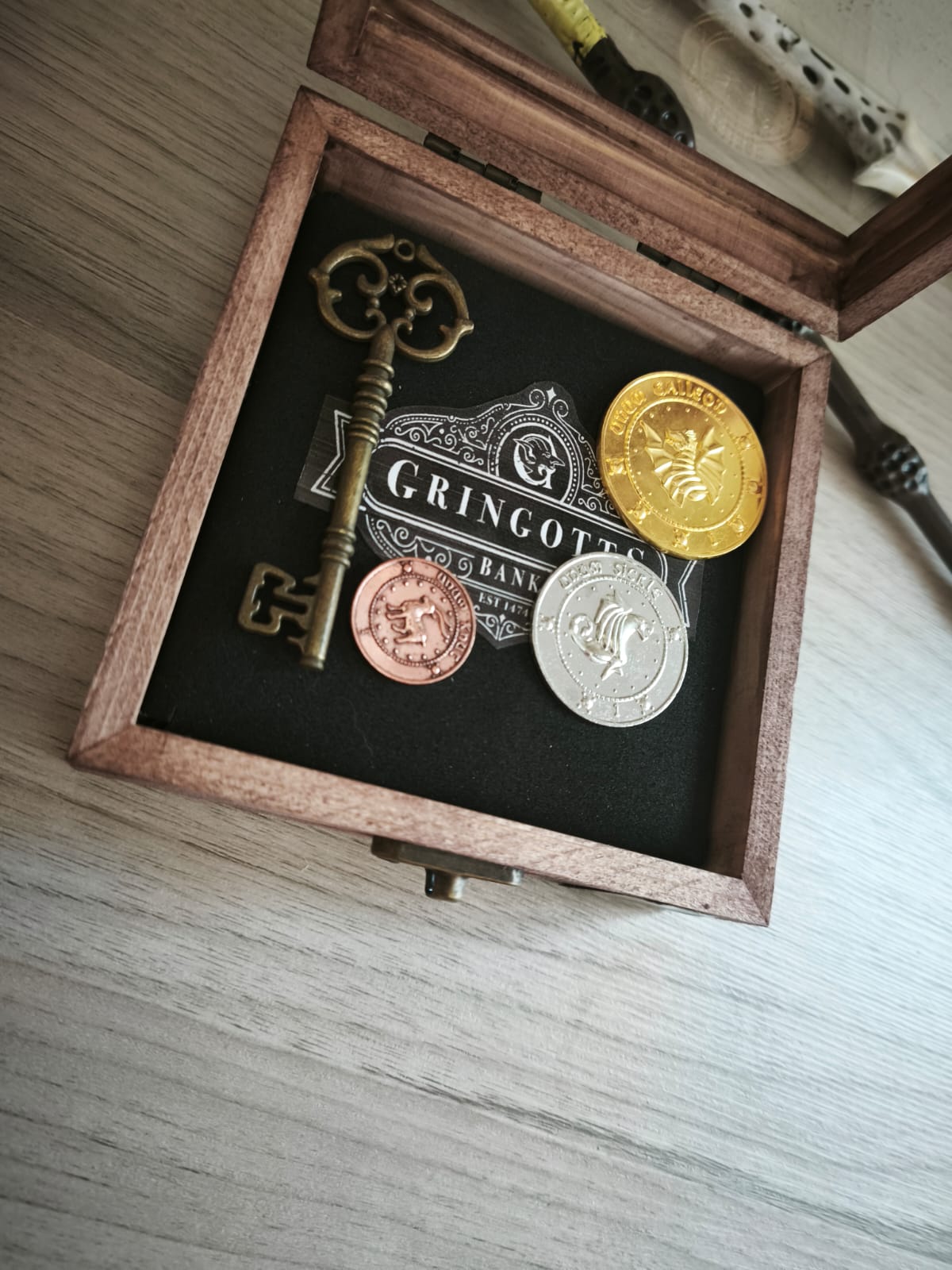 Caja de Monedas del Banco de Gringotts