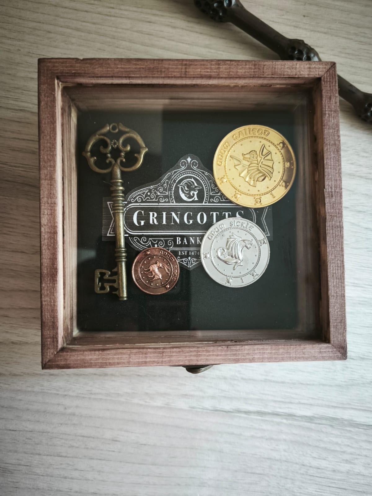 Caja de Monedas del Banco de Gringotts