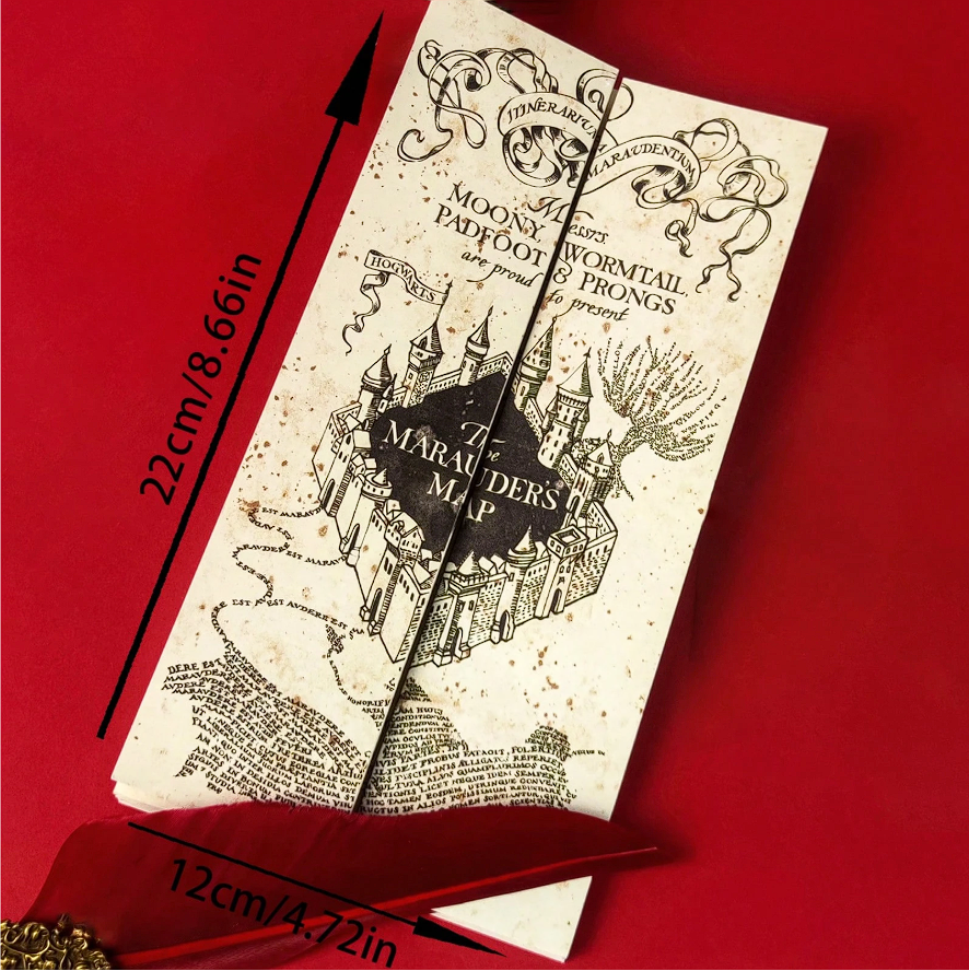 Mapa del Merodeador Harry Potter
