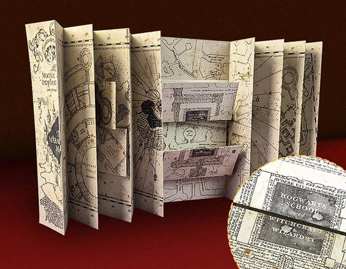 Mapa del Merodeador Harry Potter