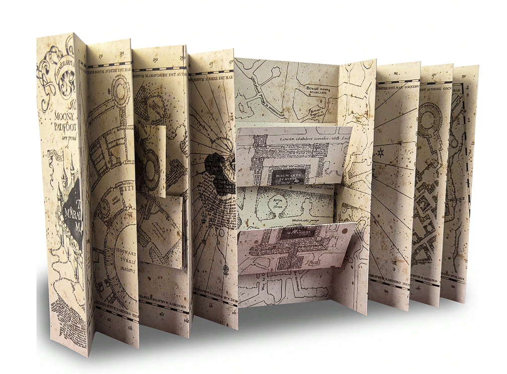 Mapa del Merodeador Harry Potter
