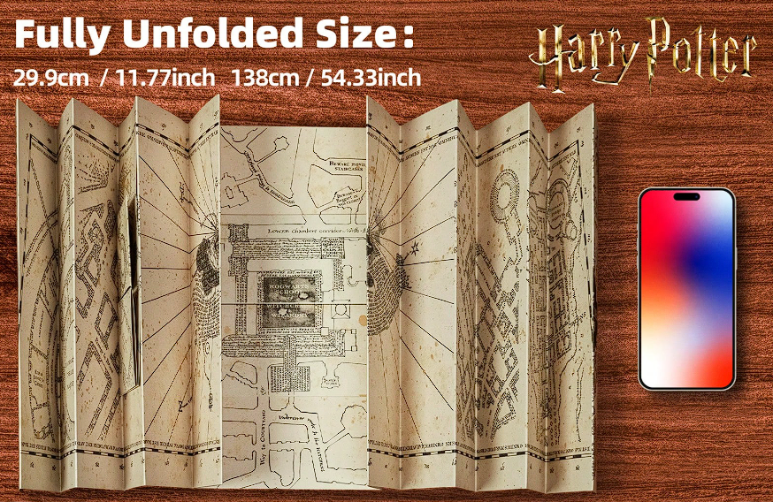 Mapa del Merodeador Harry Potter